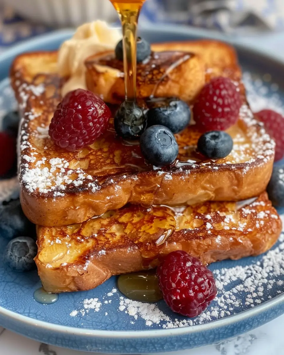 Brioche French Toast: An Indulgent Twist with Turkey Bacon