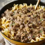Simple Beef Stroganoff