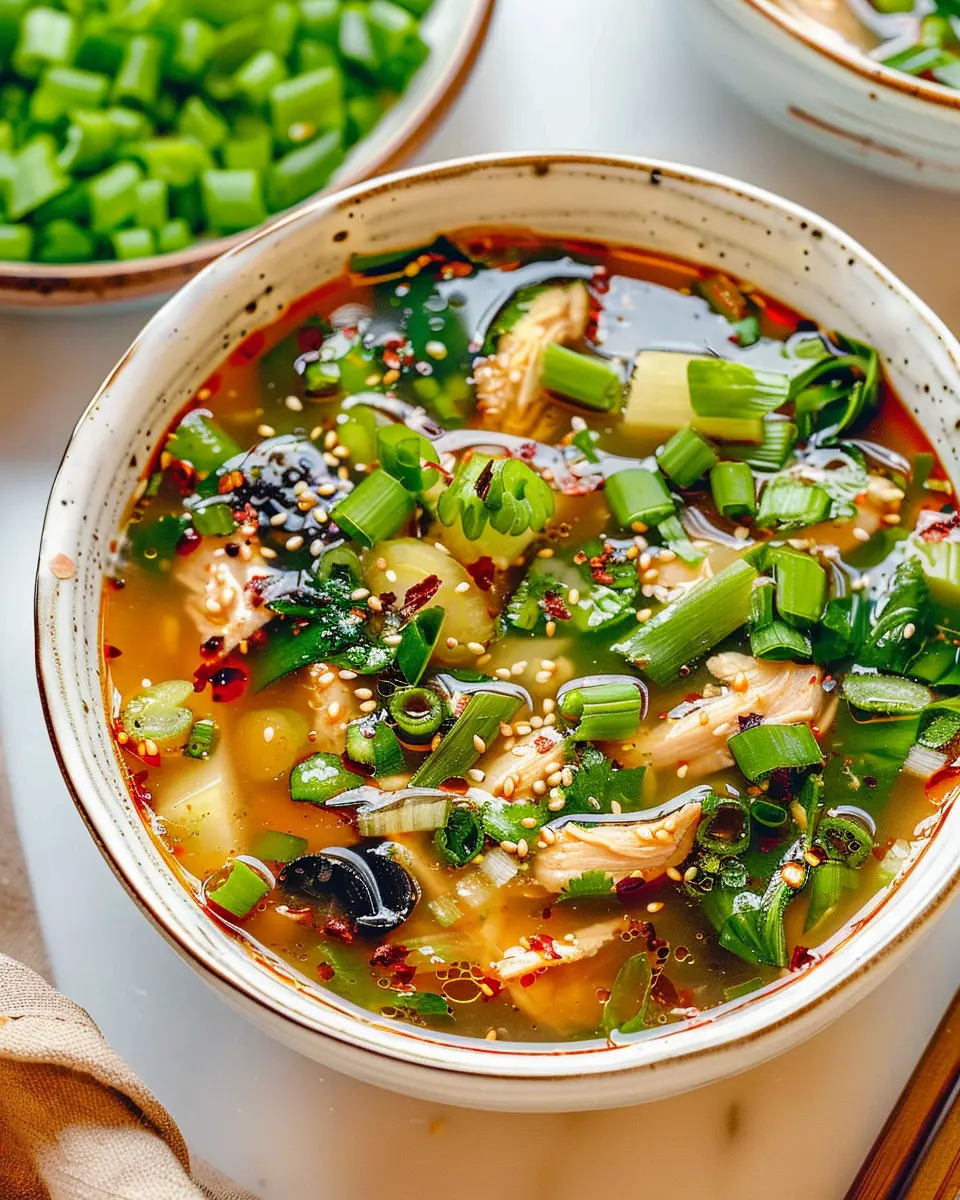 Ginger Scallion Chicken Soup: The Easy Comfort Food You’ll Love