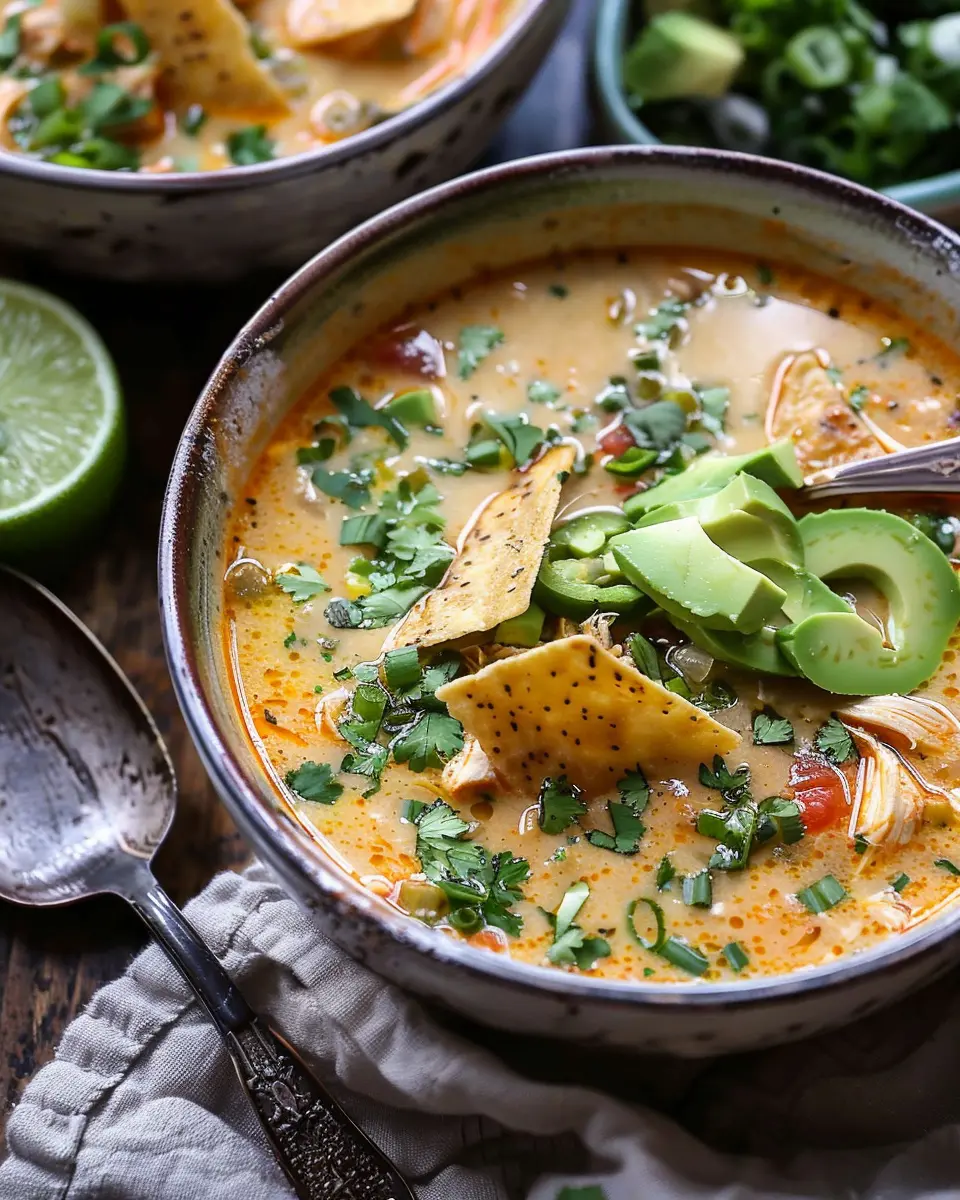 Creamy Chicken Tortilla Soup: The Best Homemade Comfort Dish