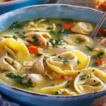 Chicken Tortellini Soup