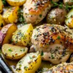 Sheet Pan Garlic Parmesan Chicken and Potatoes