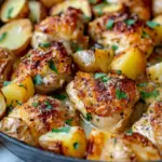 Garlic Parmesan Chicken and Potatoes