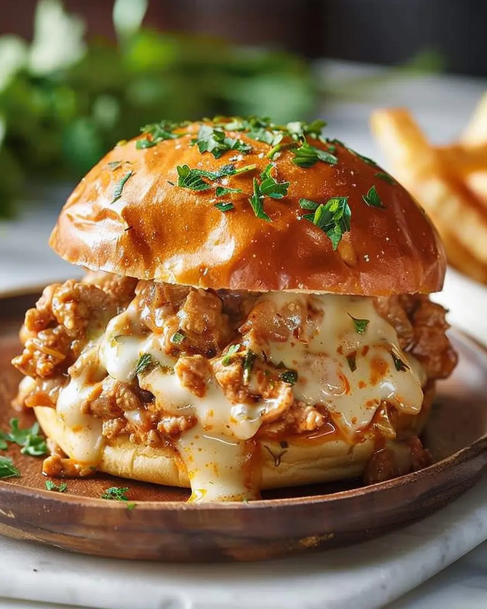 Chicken Alfredo Sloppy Joes: Easy Comfort Food with a Twist