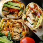 Chipotle Ranch Grilled Chicken Burritos