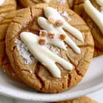 Chewy Maple Cinnamon Cookies with White Chocolate