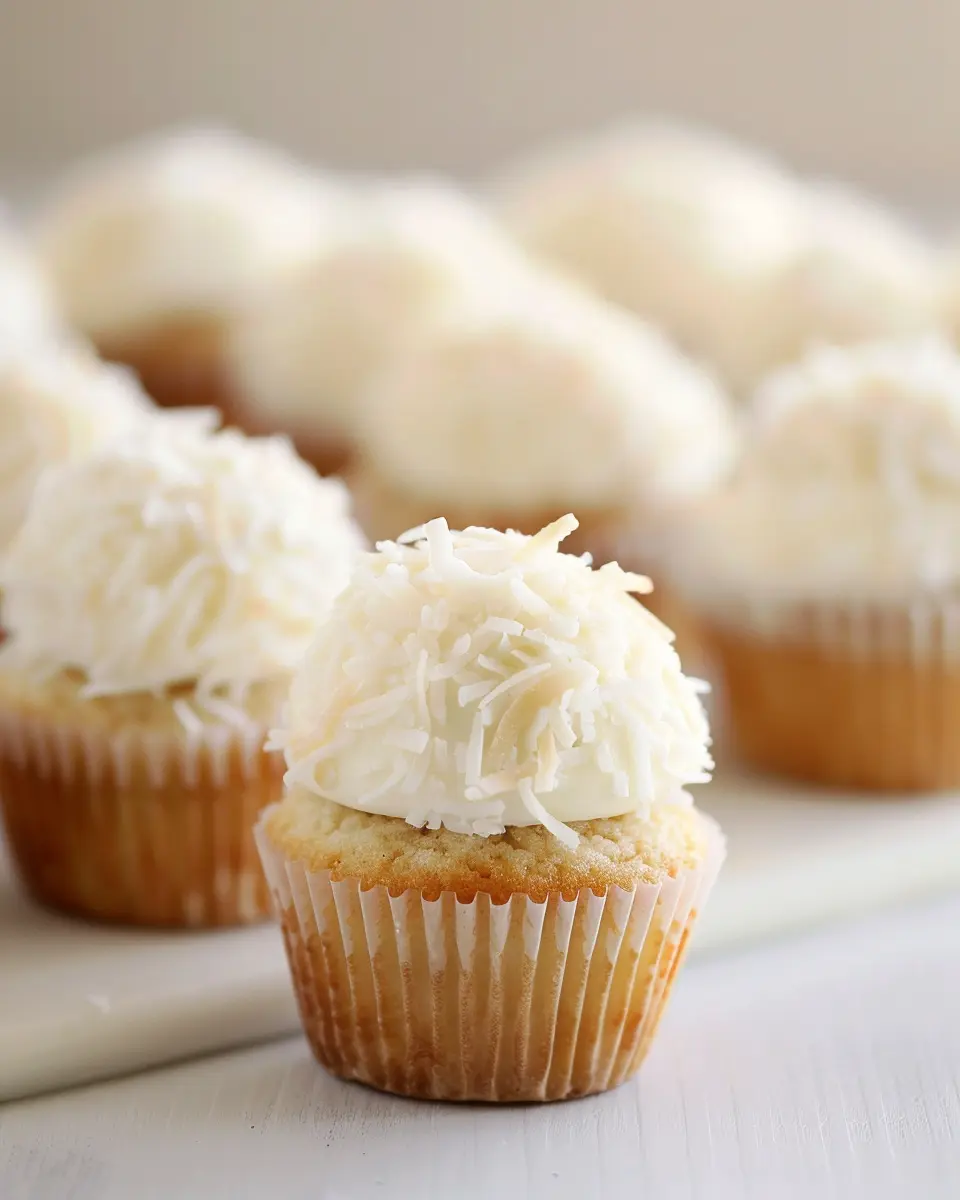 Coconut Snowball Cupcakes: Easy, Indulgent Treats for You