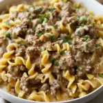 Ground Beef Stroganoff