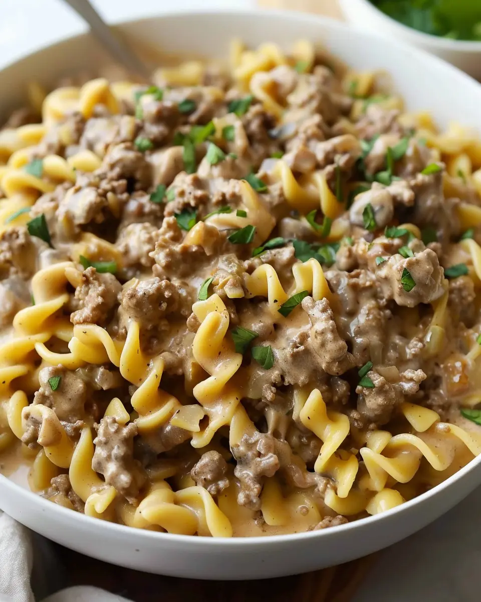 Ground Beef Stroganoff: The Easy and Indulgent Family Classic