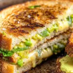 Creamy Avocado Grilled Cheese
