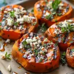 Sweet Potato Bites With Honey and Feta