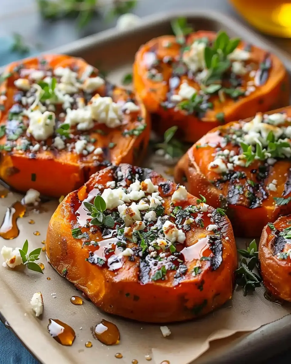 Sweet Potato Bites with Honey and Feta: Easy Delicious Appetizer