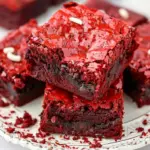 Best Homemade Red Velvet Brownies