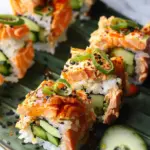 Spicy Salmon Sushi Bake