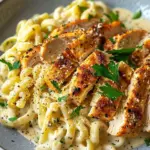 Creamy Chicken Garlic Parmesan Pasta Recipe