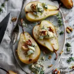 Blue Cheese Stuffed Pears