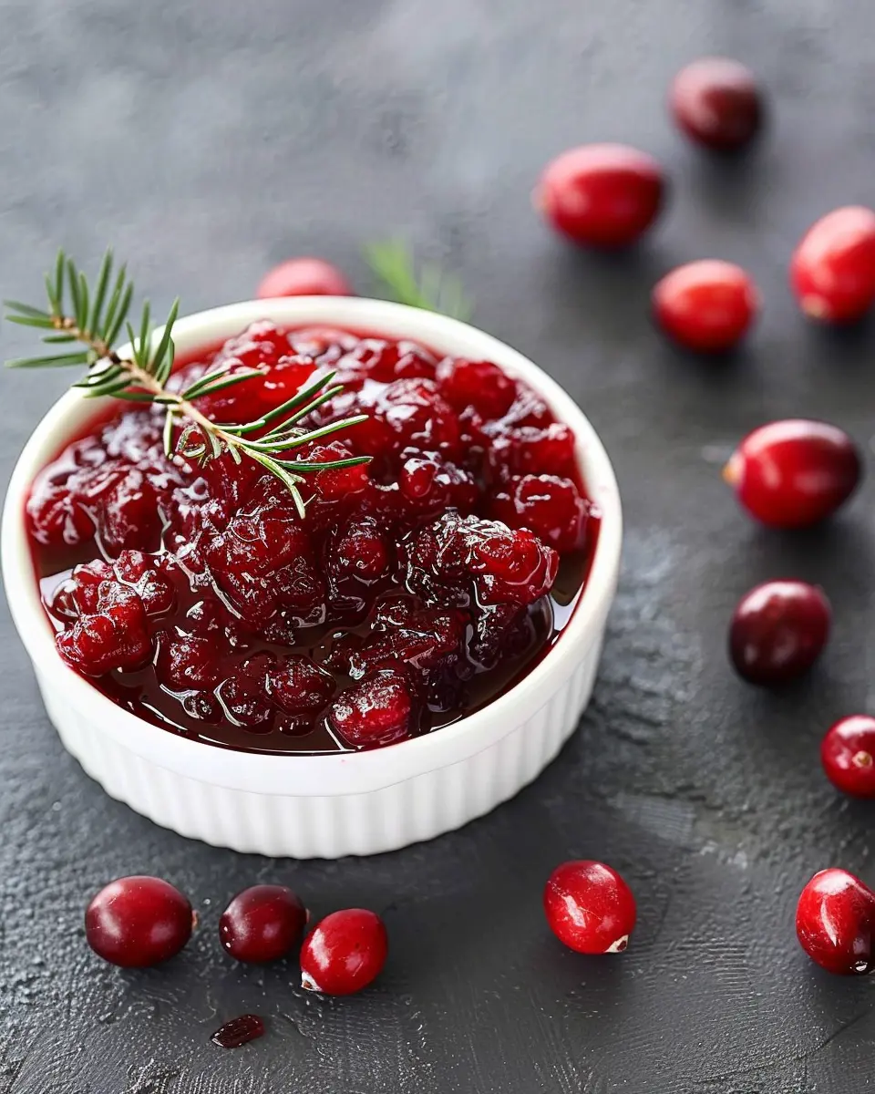 Classic Holiday Cranberry Sauce: Easy Recipe for Homemade Joy